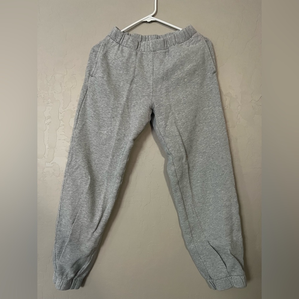 John Galt Cuffed Grey Sweatpants
